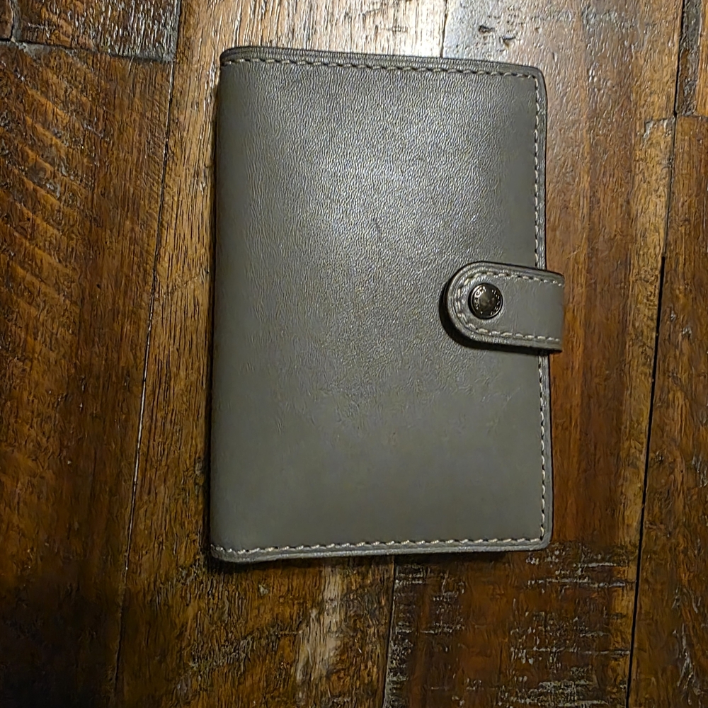 Coach Gray Wallet